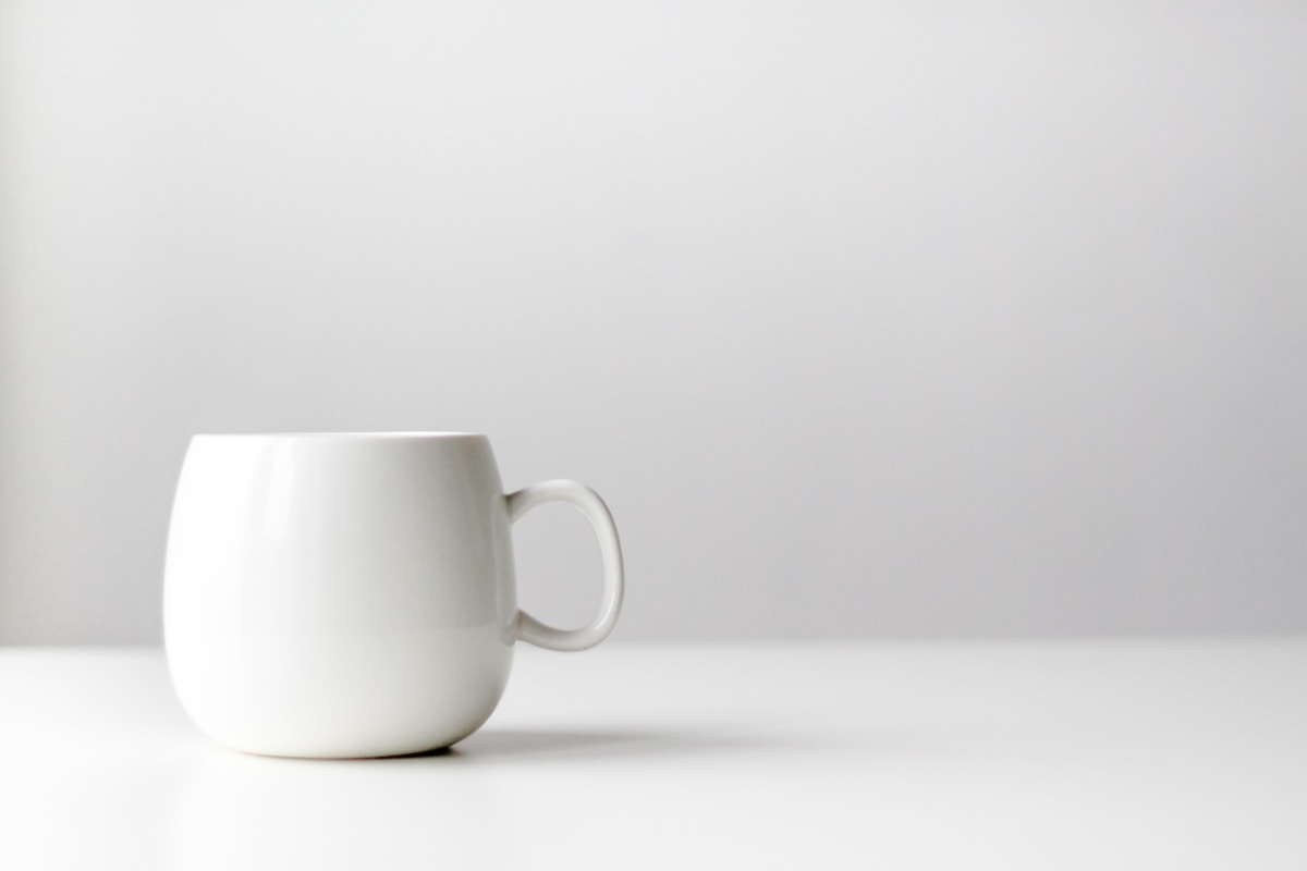 Hand-Painted Ceramic Mug Set of 2