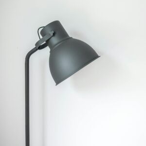 Artisan Table Lamp with Fabric Shade